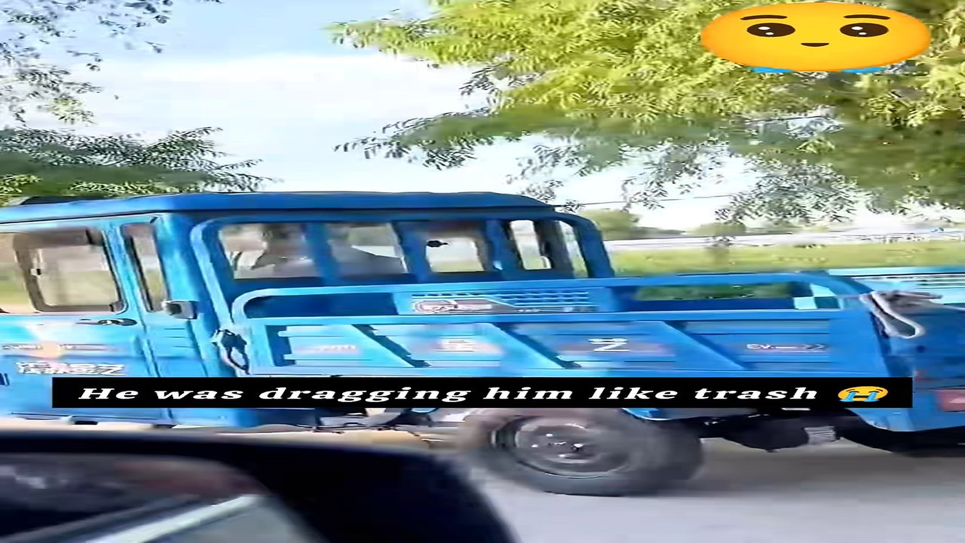 Full Story: T1507020_poor dog was dragging behind bike like trash