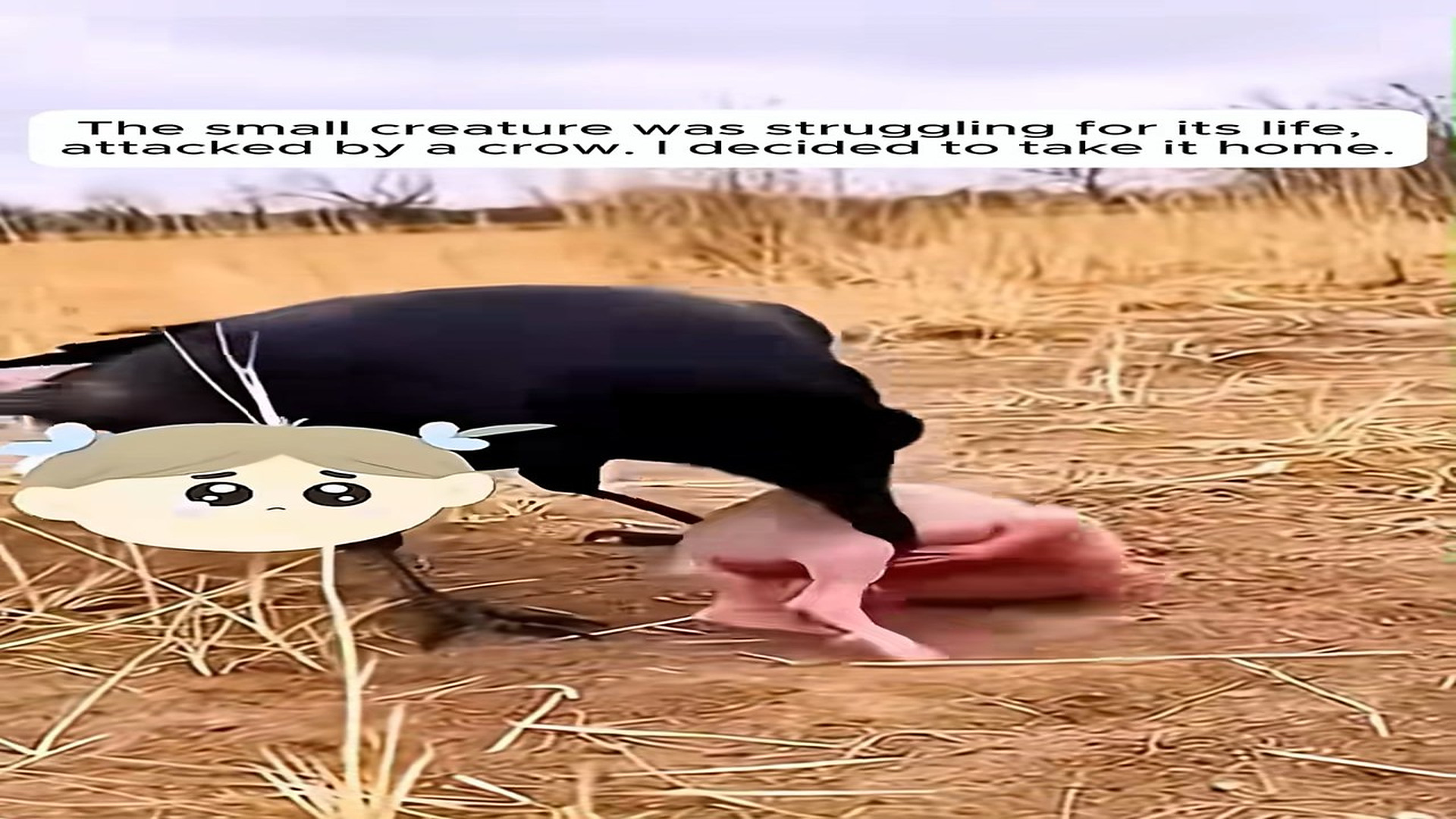 Full story: T1308019_Hearing cry, saw