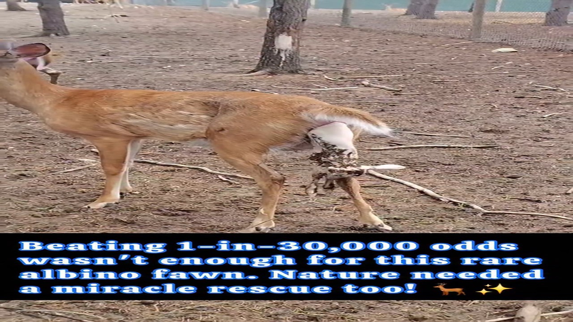 Full story here: T1808009_Rescuers Save A Weak Animal Just In Time