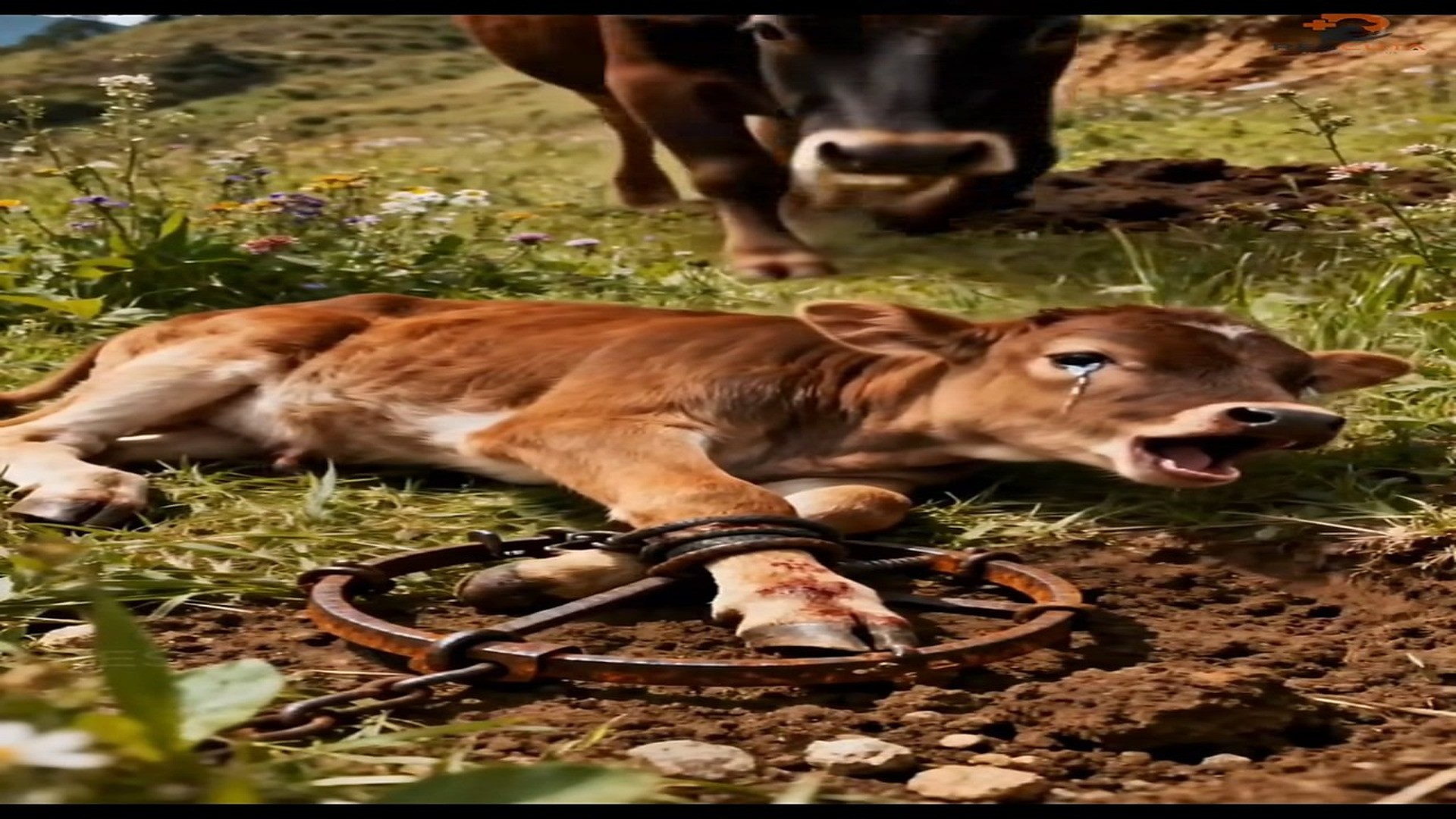 Full rescue here: T1009023_Rescuers Could Not Ignore This Helpless Animal