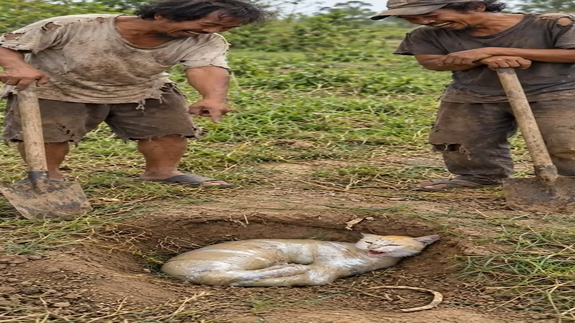 Full story here: T0510031_Weak Animal Cries Until Someone Notices