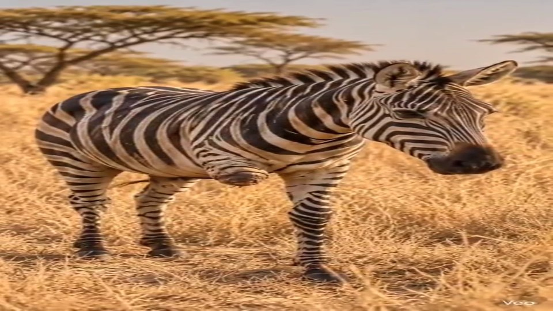Full rescue here: T2310005_A Second Chance to Walk brave zebra lost its front leg th